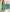Serene Bloom Teal Silk Suit Set with Half Pure Dupatta